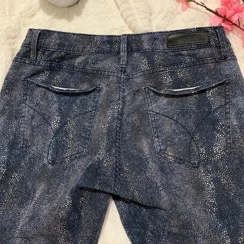Calvin Klein jeans reptile print skinny - Picture 8 of 9